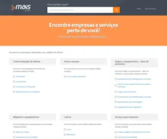Maisdireto.com.br(Empresas e serviços nas principais cidades do Brasil) Screenshot