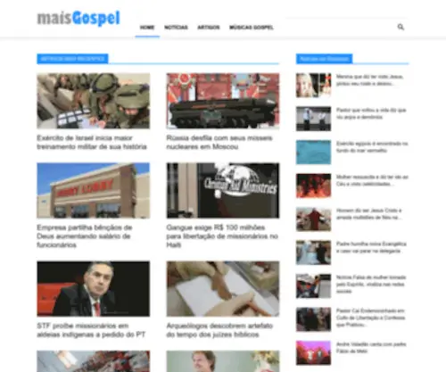 Maisgospel.com(Maisgospel) Screenshot