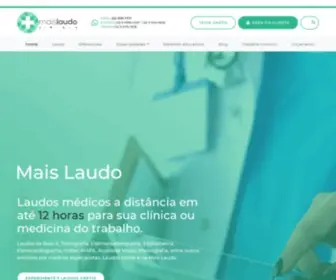 Maislaudo.com.br(Laudos Médicos a Distância) Screenshot