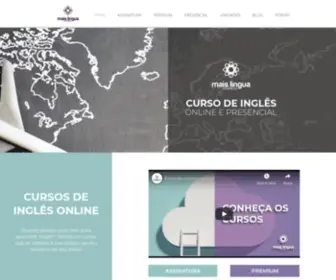 Maislingua.com.br(Mais Língua Online) Screenshot