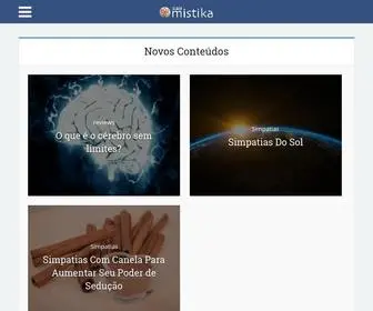 Maismistika.com(Autoconhecimento e Espiritualidade) Screenshot