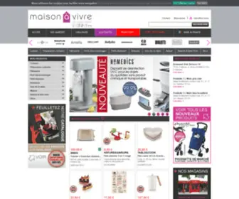 Maison-A-Vivre.com(Maison A Vivre) Screenshot