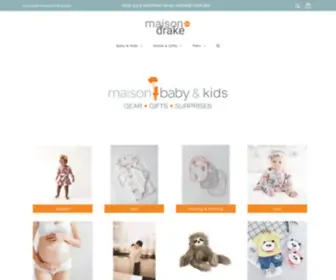 Maison-Baby.com(Clothing, Toys, Gear) Screenshot