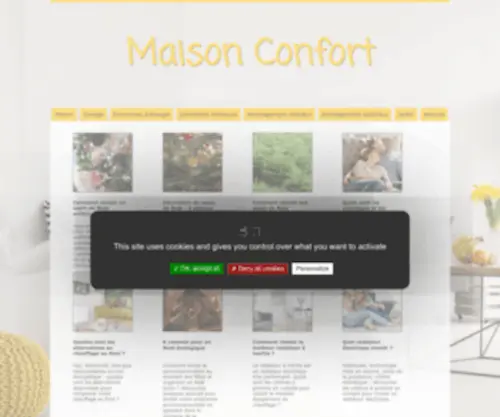 Maison-Confort.fr(Maison Confort) Screenshot