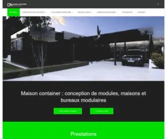 Maison-Container.com(Maison container) Screenshot