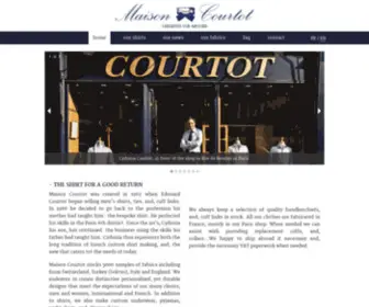 Maison-Courtot.com(▼▼) Screenshot