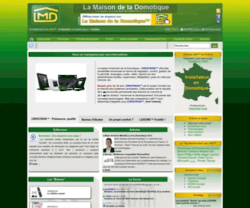 Maison-Domotique.com(Maison Domotique) Screenshot