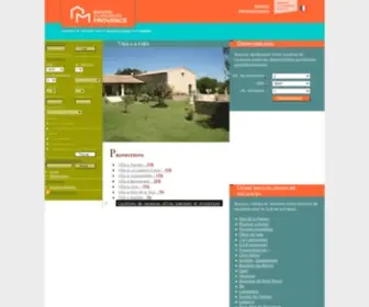 Maison-EN-Provence.com(Maison en Provence) Screenshot