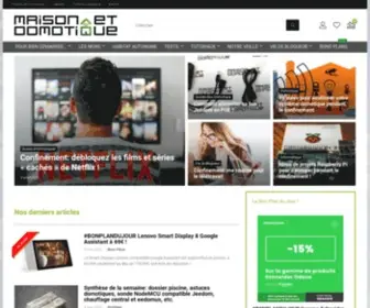 Maison-ET-Domotique.com(Maison et Domotique) Screenshot
