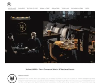 Maison-Hand.com(Design et Mobilier Contemporain) Screenshot