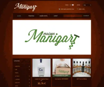 Maison-Manigart.be(Maison Manigart) Screenshot