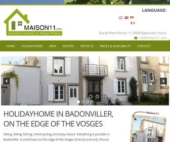 Maison11.com(Maison 11) Screenshot