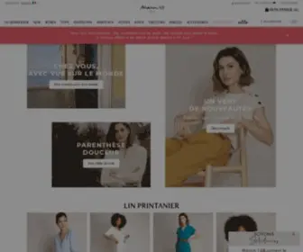 Maison123.com(Bienvenue sur la boutique en ligne de vêtements femme Maison 123) Screenshot