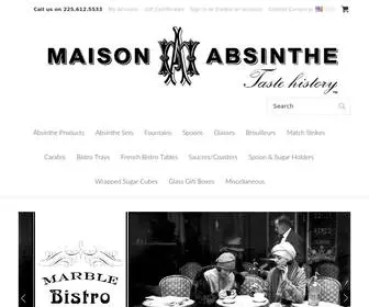 Maisonabsinthe.com(Maison Absinthe) Screenshot