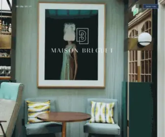 Maisonbreguet.com(The hotel Maison Breguet) Screenshot