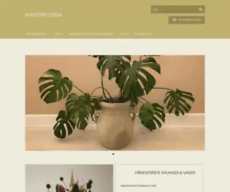 Maisoncosa.com(Maison Cosa) Screenshot