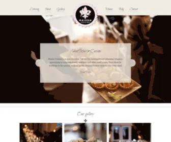 Maisoncuisine.com(Maison Cuisine Chicago Catering) Screenshot