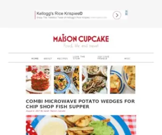 Maisoncupcake.com(Maison Cupcake) Screenshot