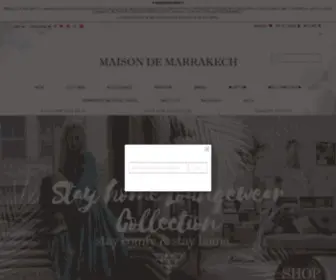 Maisondemarrakech.com(Maison De Marrakech) Screenshot