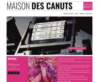 Maisondescanuts.fr(Maison des Canuts) Screenshot