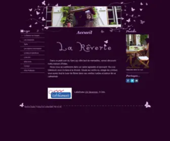 Maisondhotes-Lareverie.com(Accueil de la Maison d'Hôtes La Rêverie) Screenshot