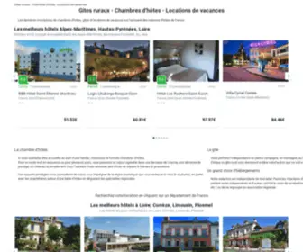 Maisondhotes.net(Gites ruraux) Screenshot