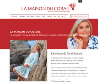 Maisonducorail.com(Boutique) Screenshot