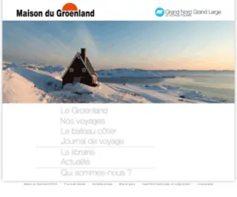 Maisondugroenland.com(Maison du Groenland) Screenshot