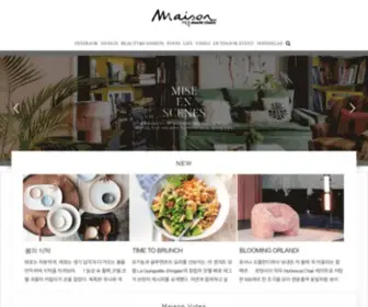 Maisonkorea.com(메종코리아) Screenshot