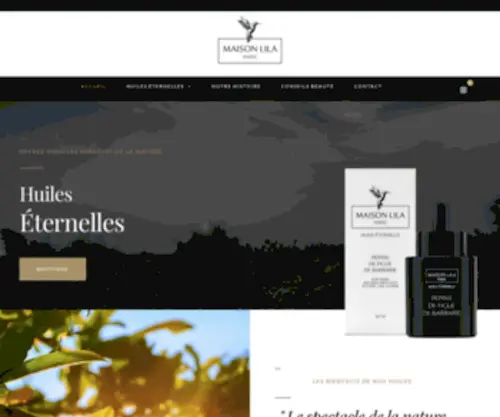 Maisonlila.com(Maison Lila) Screenshot