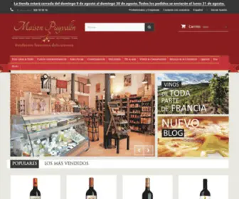 Maisonpuyvalin.com(Maison Puyvalin) Screenshot