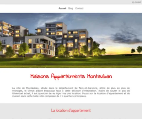 Maisons-Appartements-Montauban.com(Maison appartement Montauban le professionel de l'immobilier) Screenshot