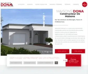 Maisonsdona.fr(Maisons Dona) Screenshot