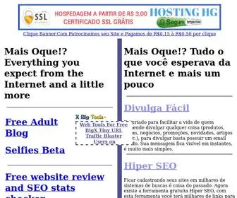 Maisoque.com(Mais Oque! Tudo o que você esperava da Internet e mais um pouco) Screenshot