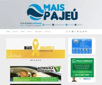 Maispajeu.com.br(Blog Mais Pajeú) Screenshot