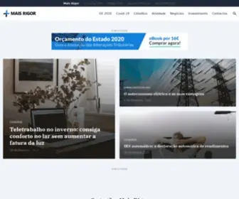 Maisrigor.com(Mais Rigor) Screenshot