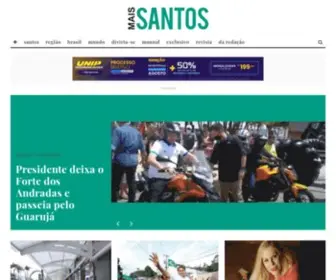 Maissantos.com.br(MAIS Santos) Screenshot