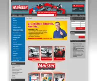 Maister.cz(Řemeslnické potřeby) Screenshot