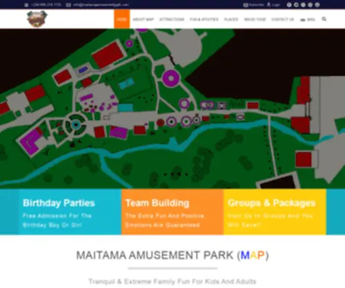 Maitamaamusementpark.com(#1 Fun & Relaxation spot in Abuja) Screenshot