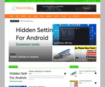 Maithilboy.com(My Blog) Screenshot