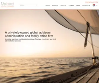Maitlandgroup.com(Global Advisory) Screenshot