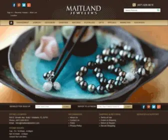 Maitlandjewelers.com(Maitland Jewelers) Screenshot