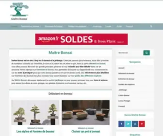 Maitre-Bonsai.fr(Maitre Bonsai) Screenshot