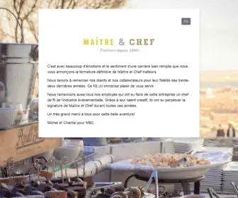 Maitre-ET-Chef.com(爱玩彩) Screenshot