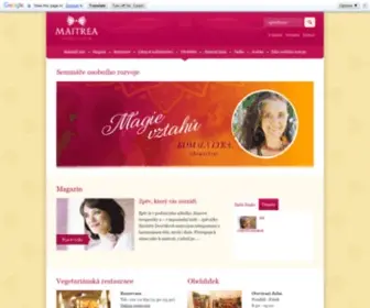Maitrea.cz(Maitrea) Screenshot
