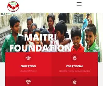 Maitrifoundation.org.in(MAITRI FOUNDATION) Screenshot