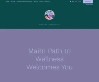 Maitripathtowellness.com(Path to Wellness LLC) Screenshot