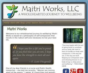 Maitriworks.org(A philosophy of self) Screenshot