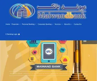 Maiwandbank.com(MaiwandBank..Just Banking) Screenshot
