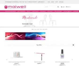 Maiwell.com(Maiwell Nagelstudio Ausstatter) Screenshot